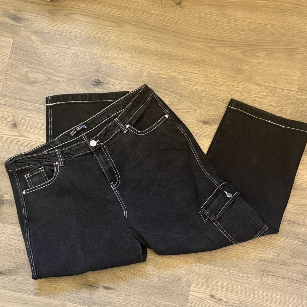 Black Denim Jeans
